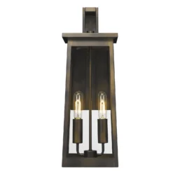 Alden 23 Inch Tall 2 Light Outdoor Wall Light By Acclaim Lighting -LumeLux Shop Acclaim Lighting 1212ORB 2