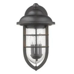 Dylan 17 Inch Tall 3 Light Outdoor Wall Light By Acclaim Lighting -LumeLux Shop Acclaim Lighting 1712ORB 2