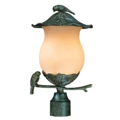 Avian 17 Inch Tall 2 Light Outdoor Post Lamp By Acclaim Lighting