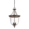 Belle 25 Inch Tall 3 Light Outdoor Hanging Lantern By Acclaim Lighting