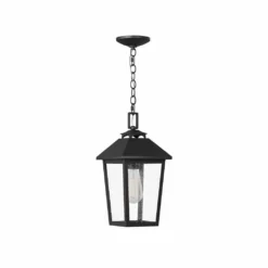 Terra 16 Inch Tall LED Outdoor Hanging Lantern By Allure Design Haus