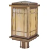 Arroyo Craftsman Avenue 13 Inch Tall Outdoor Post Lamp
