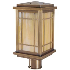 Arroyo Craftsman Avenue 13 Inch Tall Outdoor Post Lamp