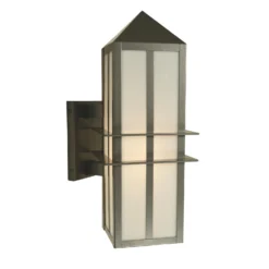 Bexley 16 Inch Tall 1 Light Outdoor Wall Light By Arroyo Craftsman