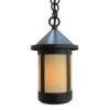 Berkeley 10 Inch Tall 1 Light Outdoor Hanging Lantern By Arroyo Craftsman