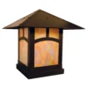 Arroyo Craftsman Evergreen 16 Inch Tall Outdoor Pier Lamp