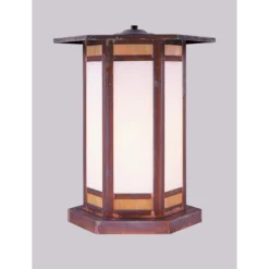 Etoile 11 Inch Tall 1 Light Outdoor Pier Lamp By Arroyo Craftsman