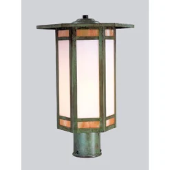 Etoile 16 Inch Tall 1 Light Outdoor Post Lamp By Arroyo Craftsman