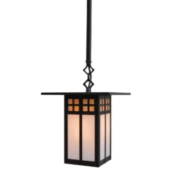Glasgow 42 Inch Tall 1 Light Outdoor Hanging Lantern By Arroyo Craftsman