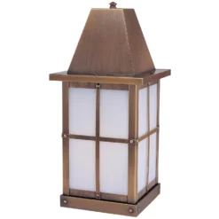 Hartford 21 Inch Tall 1 Light Outdoor Pier Lamp By Arroyo Craftsman