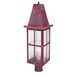 Hartford 22 Inch Tall 1 Light Outdoor Post Lamp By Arroyo Craftsman