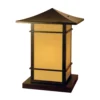 Arroyo Craftsman Katsura 16 Inch Tall Outdoor Pier Lamp
