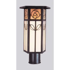 Saint Clair 16 Inch Tall 1 Light Outdoor Post Lamp By Arroyo Craftsman