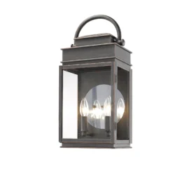 Fulton 18 Inch Tall 2 Light Outdoor Wall Light By Artcraft