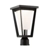 Artcraft Waterbury 11 Inch Tall LED Outdoor Post Lamp