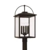 Bryson 24 Inch Tall 4 Light Outdoor Post Lamp By Capital Lighting Fixture Company