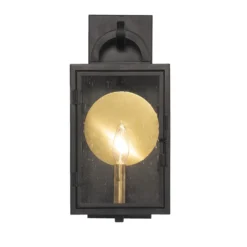 Wolford 15 Inch Tall 1 Light Outdoor Pier Lamp By Craftmade -LumeLux Shop Craftmade ZA1602 TB 300