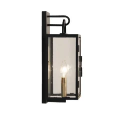 Wolford 15 Inch Tall 1 Light Outdoor Pier Lamp By Craftmade -LumeLux Shop Craftmade ZA1602 TB 500