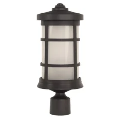 Composite 17 Inch Tall 1 Light Outdoor Post Lamp By Craftmade