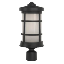 Composite 17 Inch Tall 1 Light Outdoor Post Lamp By Craftmade -LumeLux Shop Craftmade ZA2315 TB
