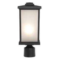 Composite 15 Inch Tall 1 Light Outdoor Post Lamp By Craftmade -LumeLux Shop Craftmade ZA2415 TB 300
