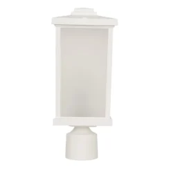 Composite 15 Inch Tall 1 Light Outdoor Post Lamp By Craftmade -LumeLux Shop Craftmade ZA2415 TW 200