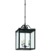 Giatti 28 Inch Tall 3 Light Outdoor Hanging Lantern By Currey And Company