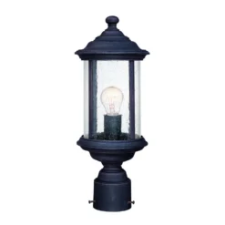 Walnut Grove 17 Inch Tall 1 Light Outdoor Post Lamp By Dolan Designs