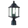 Charleston 16 Inch Tall 1 Light Outdoor Post Lamp By Dolan Designs