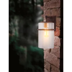 Eglo Lighting Eglo Brandel 14 Inch Tall Outdoor Wall Light -LumeLux Shop Eglo Lighting 204545AApp