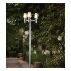 Eglo Belfast 86 Inch Tall 3 Light Outdoor Post Lamp By Eglo Lighting -LumeLux Shop Eglo Lighting 88118A 1