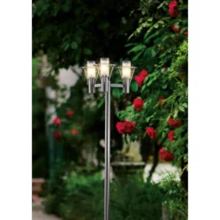 Eglo Belfast 86 Inch Tall 3 Light Outdoor Post Lamp By Eglo Lighting -LumeLux Shop Eglo Lighting 88118A 2