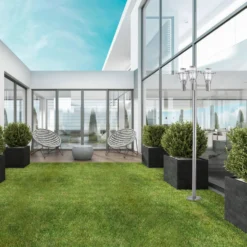 Eglo Belfast 86 Inch Tall 3 Light Outdoor Post Lamp By Eglo Lighting -LumeLux Shop Eglo Lighting 88118A App 04