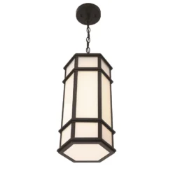 Eurofase Lighting Monte 18 Inch Tall LED Outdoor Hanging Lantern -LumeLux Shop Eurofase Lighting 42691 013 M2