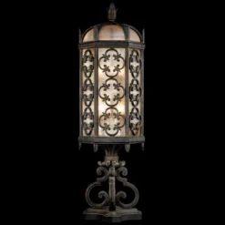 Costa Del Sol 33 Inch Tall 3 Light Outdoor Pier Lamp By Fine Art Lamps