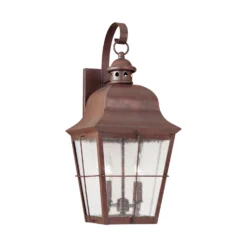 Chatham 21 Inch Tall 2 Light Outdoor Wall Light By Generation Lighting