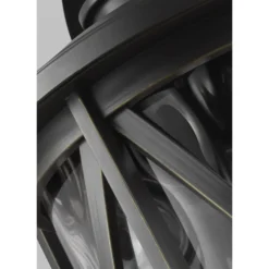 Millbrooke 22 Inch Tall 3 Light Outdoor Wall Light By Generation Lighting -LumeLux Shop Generation Lighting FS OL15203ANBZ DET1