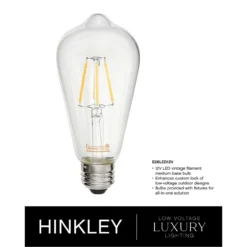 Hinkley Lighting Republic 17 Inch Tall Outdoor Post Lamp -LumeLux Shop Hinkley Lighting 1001OZ LV alt5