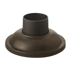 Plain Outdoor Pier Mount Adapter By Hinkley Lighting -LumeLux Shop Hinkley Lighting 1304BZ
