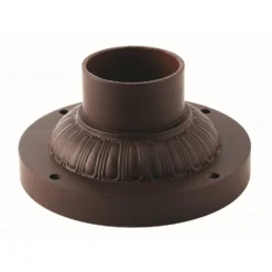 Fluted Design Outdoor Pier Mount Adapter By Hinkley Lighting -LumeLux Shop Hinkley Lighting 130720RK