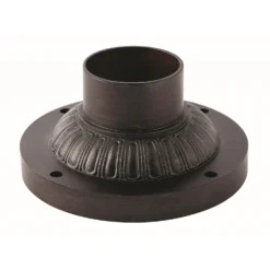 Fluted Design Outdoor Pier Mount Adapter By Hinkley Lighting -LumeLux Shop Hinkley Lighting 130720VZ