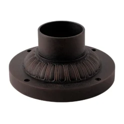 Fluted Design Outdoor Pier Mount Adapter By Hinkley Lighting -LumeLux Shop Hinkley Lighting 1307MO