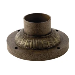 Fluted Design Outdoor Pier Mount Adapter By Hinkley Lighting -LumeLux Shop Hinkley Lighting 1307PZ