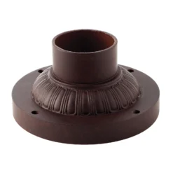 Fluted Design Outdoor Pier Mount Adapter By Hinkley Lighting -LumeLux Shop Hinkley Lighting 1307RK