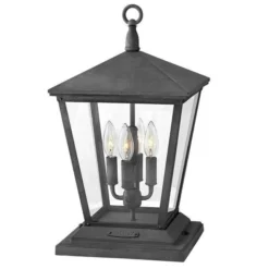 Trellis 19 Inch Tall 4 Light Outdoor Pier Lamp By Hinkley Lighting -LumeLux Shop Hinkley Lighting 1437 dz