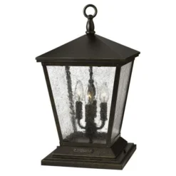 Trellis 19 Inch Tall 4 Light Outdoor Pier Lamp By Hinkley Lighting