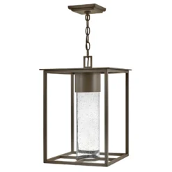 Hinkley Lighting Coen 17 Inch Tall LED Outdoor Hanging Lantern -LumeLux Shop Hinkley Lighting 17022OZ LL alt1