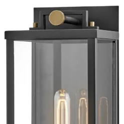 Hinkley Lighting Catalina 16 Inch Tall LED Outdoor Wall Light -LumeLux Shop Hinkley Lighting 23010BK alt4