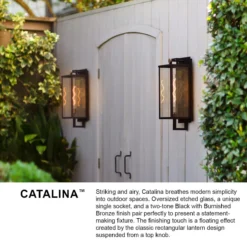 Hinkley Lighting Catalina 16 Inch Tall LED Outdoor Wall Light -LumeLux Shop Hinkley Lighting 23010BK alt9