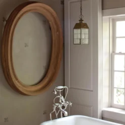 Nantucket 14 Inch Tall 2 Light Outdoor Hanging Lantern By Hinkley Lighting -LumeLux Shop Hinkley Lighting 2372AS alt3